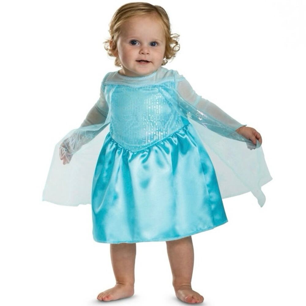 Disney Light Blue Elsa-Inspired Toddler Dress Costume